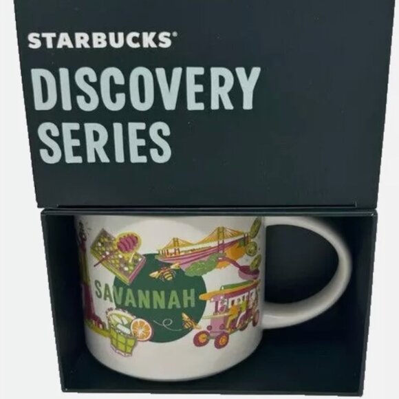 New in Box Starbucks Savannah Discovery Series 14 oz Collectible Ceramic… - Picture 1 of 7